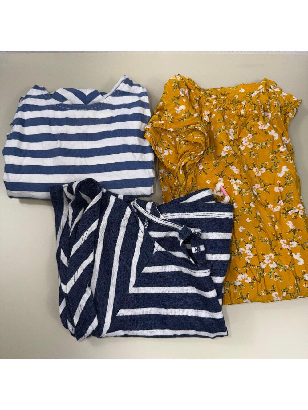 Girls Size 10/12 Dress & Romper Bundle – 2 Rompers 1 Dress